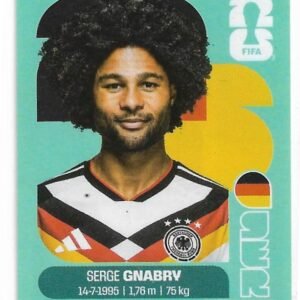 FIGURITAS FIFA MUNDIAL 2026 SERGE GNABRY GER 16