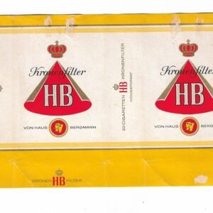 MARQUILLA KRONENFILTER 20 CIGARRILLOS ALEMANIA