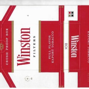 MARQUILLA WINSTON 20 CIGARRILLOS BRASIL BOX