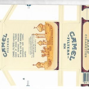 MARQUILLA CAMEL 20 CIGARRILLOS ESPAÑA BOX