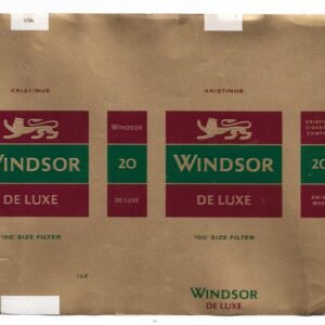 MARQUILLA WINDSOR 20 CIGARRILLOS SUIZA