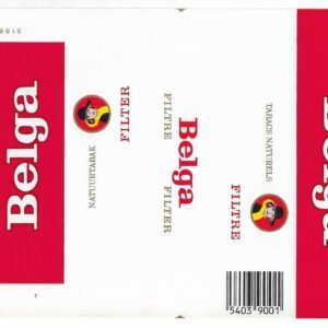MARQUILLA BELGA 25 CIGARRILLOS BÉLGICA