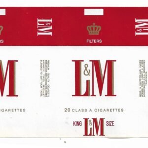 MARQUILLA L&M 20 CIGARRILLOS SUIZA