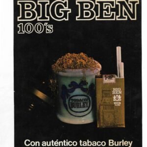 CALCOMANIA DE BIG BEN 100´S