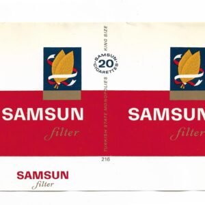 MARQUILLA SAMSUN 20 CIGARRILLOS DE TURQUIA SOFT