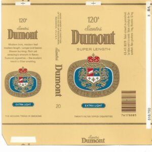 MARQUILLA DUMONT 20 CIGARRILLOS BÉLGICA