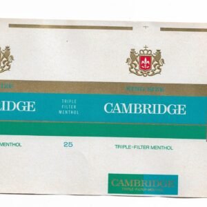 MARQUILLA CAMBRIDGE 25 CIGARRILLOS HOLANDA