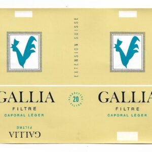 MARQUILLA GALLIA 20 CIGARRILLOS DE FRANCIA SOFT