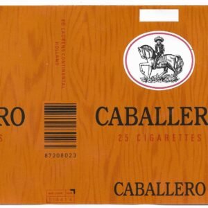 MARQUILLA CABALLERO 25 CIGARRILLOS HOLANDA