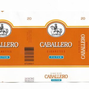 MARQUILLA CABALLERO 20 CIGARRILLOS HOLANDA