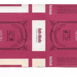 MARQUILLA ROTH-HANDLE 18 CIGARRILLOS ALEMANIA