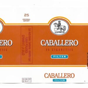 MARQUILLA CABALLERO 25 CIGARRILLOS HOLANDA