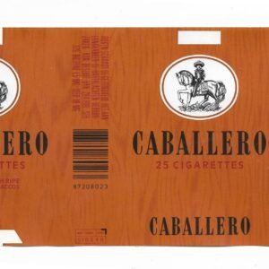 MARQUILLA CABALLERO 25 CIGARRILLOS HOLANDA