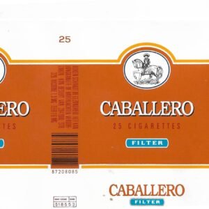 MARQUILLA CABALLERO 25 CIGARRILLOS HOLANDA