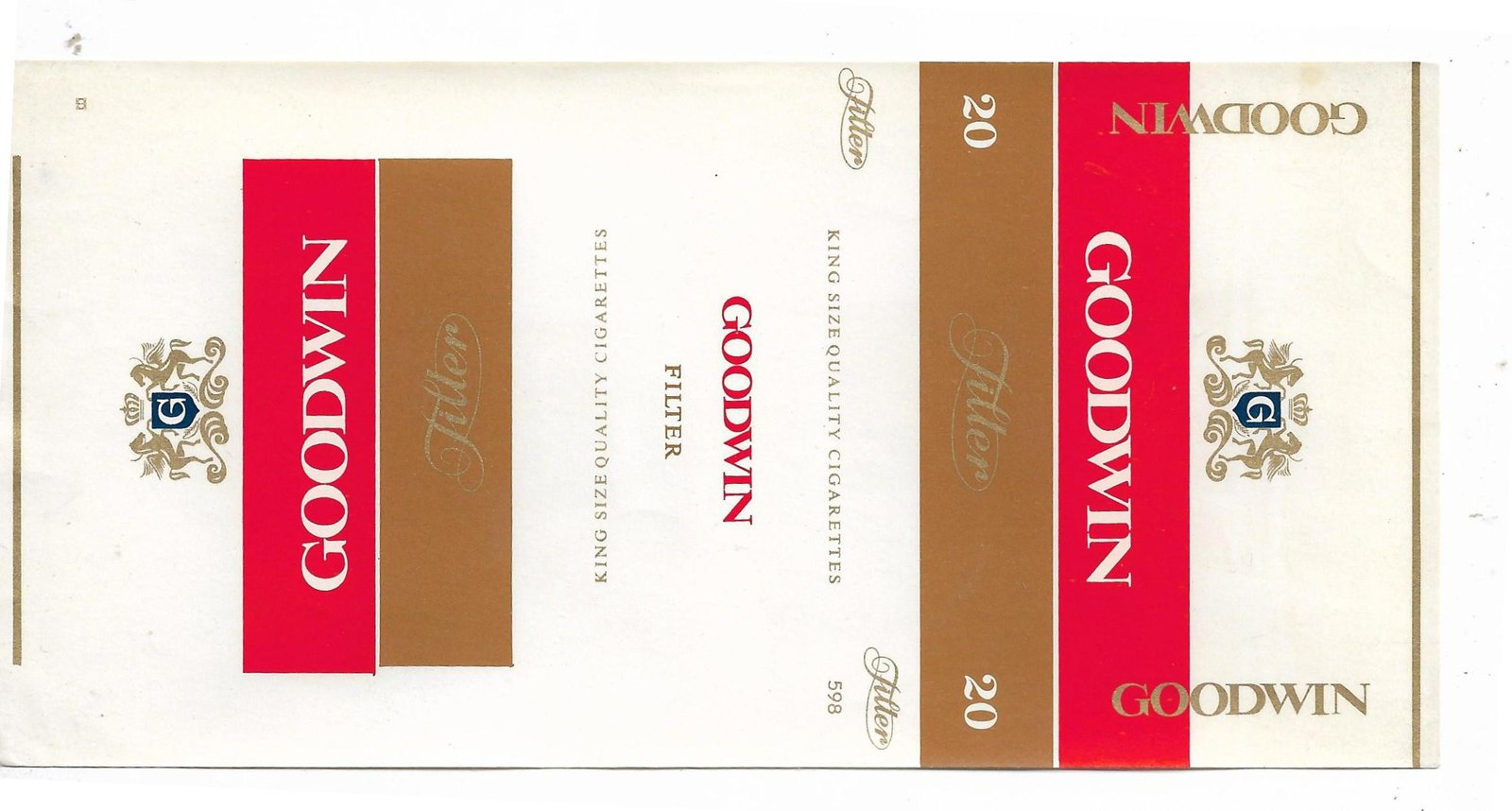 MARQUILLA GOODWIN 20 CIGARRILLOS HOLANDA