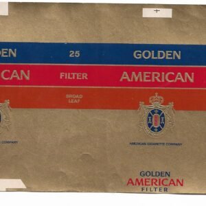 MARQUILLA GOLDEN AMERICAN 25 CIGARRILLOS HOLANDA