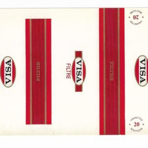 MARQUILLA VISA 20 CIGARRILLOS CHECOSLOVAQUIA