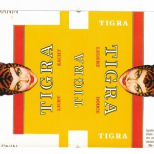 MARQUILLA TIGRA 25 CIGARRILLOS CHECOSLOVAQUIA