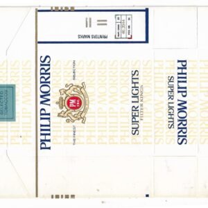 MARQUILLA PHILIP MORRIS 20 CIGARRILLOS HOLANDA BOX MARQUILLA PHILIP MORRIS 20 CIGARRILLOS HOLANDA BOX