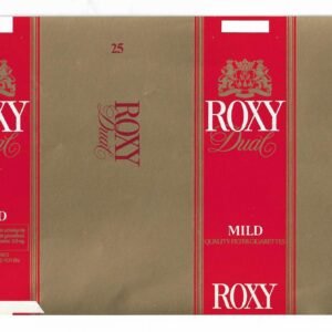 MARQUILLA ROXY DUAL 25 CIGARRILLOS CHECOSLOVAQUIA