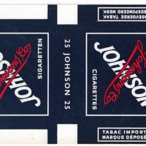 MARQUILLA JOHNSON 25 CIGARRILLOS CHECOSLOVAQUIA
