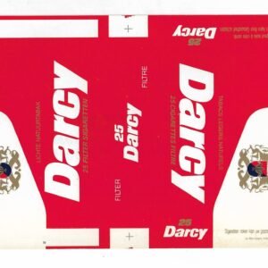 MARQUILLA DARCY 25 CIGARRILLOS CHECOSLOVAQUIA