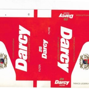 MARQUILLA DARCY 25 CIGARRILLOS CHECOSLOVAQUIA