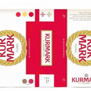 MARQUILLA KUR MARK 21 CIGARRILLOS ALEMANIA