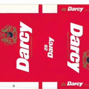 MARQUILLA DARCY 25 CIGARRILLOS CHECOSLOVAQUIA