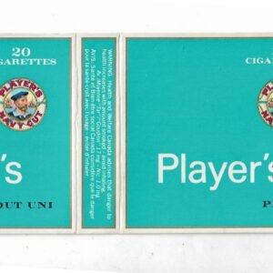 MARQUILLA PLAYER´S 20 CIGARRILLOS CANADA
