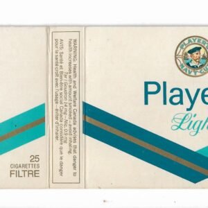 MARQUILLA PLAYER´S 25 CIGARRILLOS CANADA