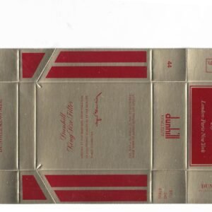 MARQUILLA DUNHILL 20 CIGARRILLOS NUEVA ZELANDA