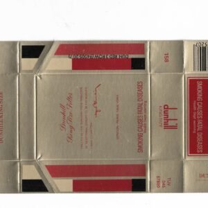 MARQUILLA DUNHILL 20 CIGARRILLOS NUEVA ZELANDA