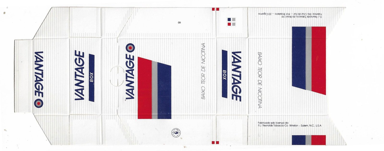 MARQUILLA VANTAGE 20 CIGARRILLOS BRASIL