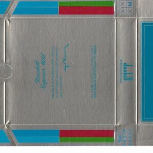 MARQUILLA DUNHILL 20 CIGARRILLOS NUEVA ZELANDA
