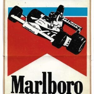 CALCOMANIA DE MARLBORO DEL WORLD CHAMPIONSHIP BUENOS AIRES 77