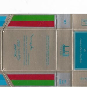 MARQUILLA DUNHILL 20 CIGARRILLOS NUEVA ZELANDA