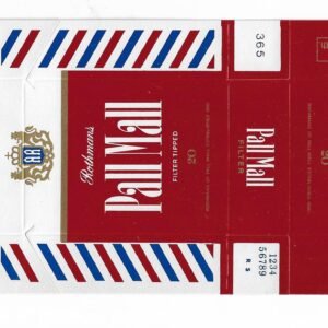 MARQUILLA PALL MALL 20 CIGARRILLOS NUEVA ZELANDA