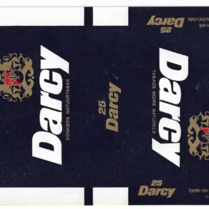 MARQUILLA DARCY 25 CIGARRILLOS BÉLGICA