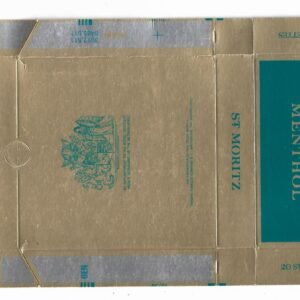 MARQUILLA ST MORITZ 20 CIGARRILLOS HOLANDA BOX