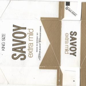 MARQUILLA SAVOY 20 CIGARRILLOS NORUEGA BOX
