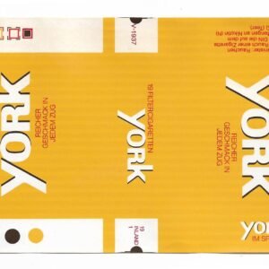MARQUILLA YORK 19 CIGARRILLOS ALEMANIA