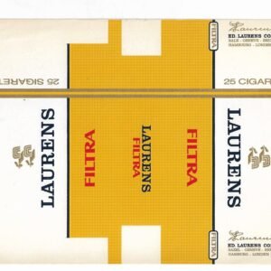 MARQUILLA LAURENS 25 CIGARRILLOS BÉLGICA