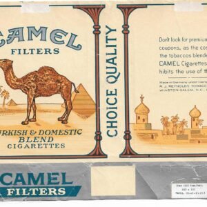 MARQUILLA CAMEL 20 CIGARRILLOS ALEMANIA