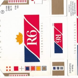 MARQUILLA REEMTSMA R6 20 CIGARRILLOS SUIZA BOX