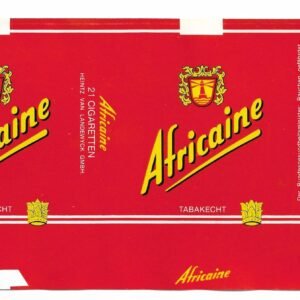 MARQUILLA AFRICAINE 20 CIGARRILLOS ALEMANIA