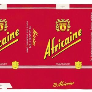 MARQUILLA AFRICAINE 19 CIGARRILLOS ALEMANIA