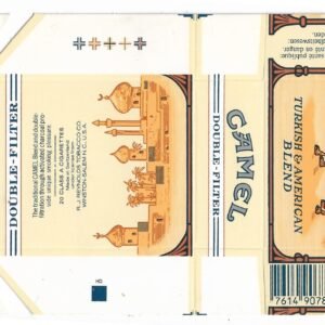 MARQUILLA CAMEL 20 CIGARRILLOS SUIZA BOX