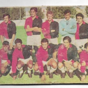 FIGURITA SUPER FUTBOL 1971 TARJETON DEL CLUB ATLÉTICO DE COLÓN DE SANTA FÉ N°19