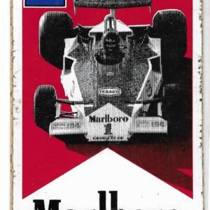 CALCOMANIA DE MARLBORO DEL WORL CHAMPIONSHIP
